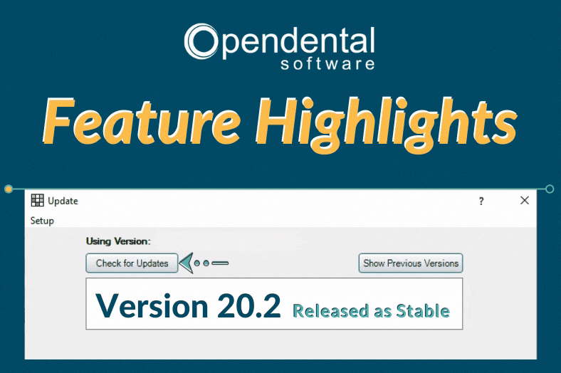 Software Update: Stable Version 20.2 Highlights